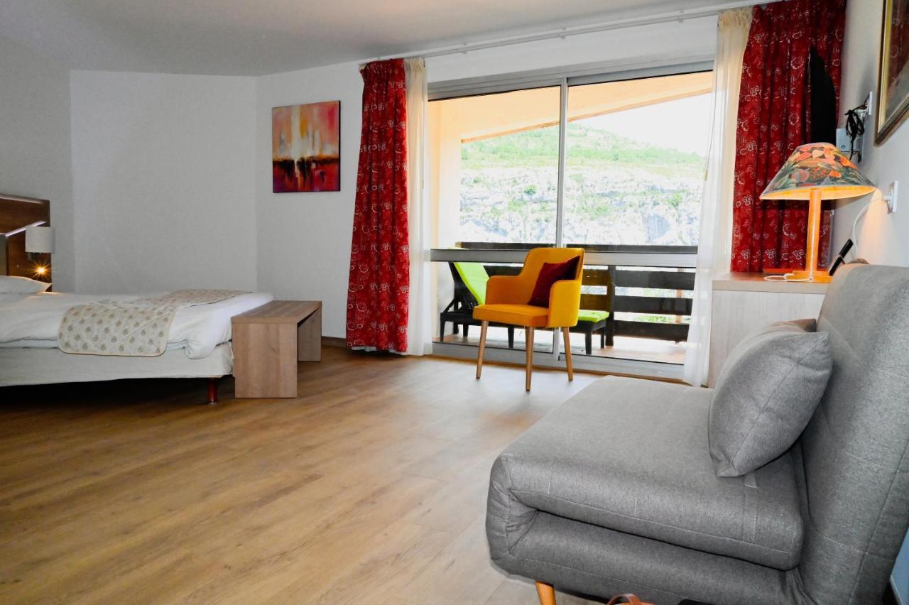 Hotel Grand Canyon Du Verdon Aiguines Exterior foto