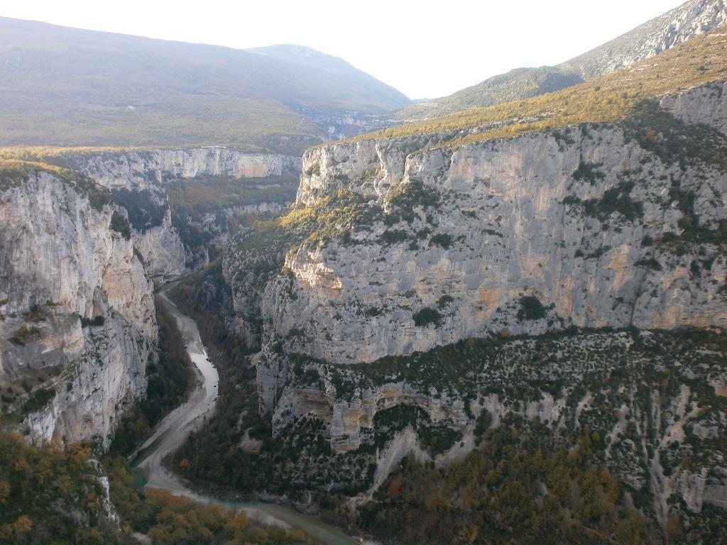 Hotel Grand Canyon Du Verdon Aiguines Exterior foto