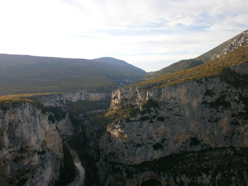 Hotel Grand Canyon Du Verdon Aiguines Exterior foto