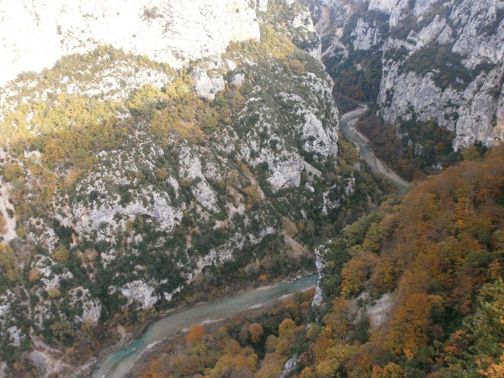 Hotel Grand Canyon Du Verdon Aiguines Exterior foto