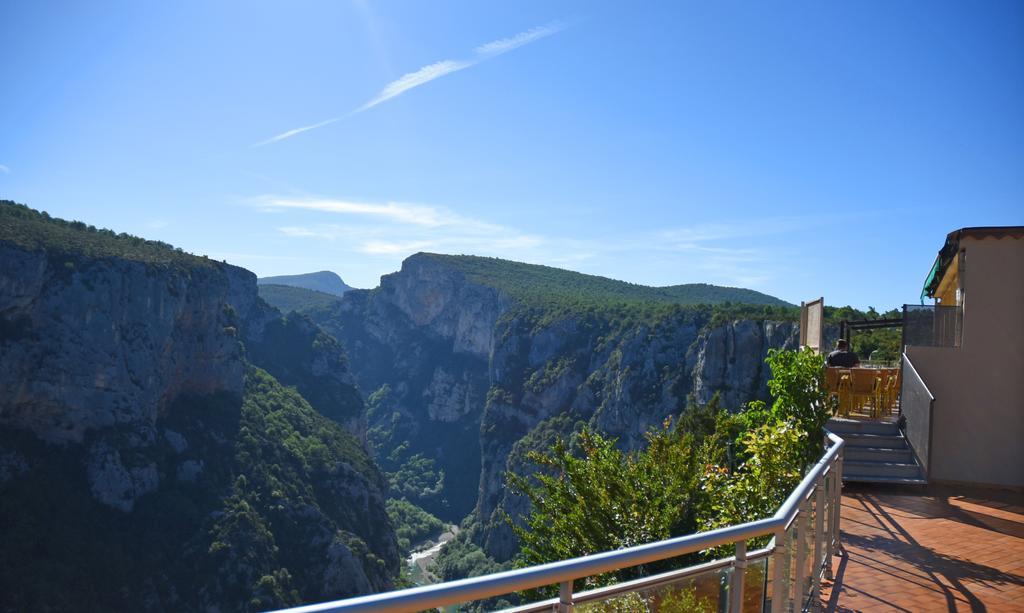 Hotel Grand Canyon Du Verdon Aiguines Exterior foto