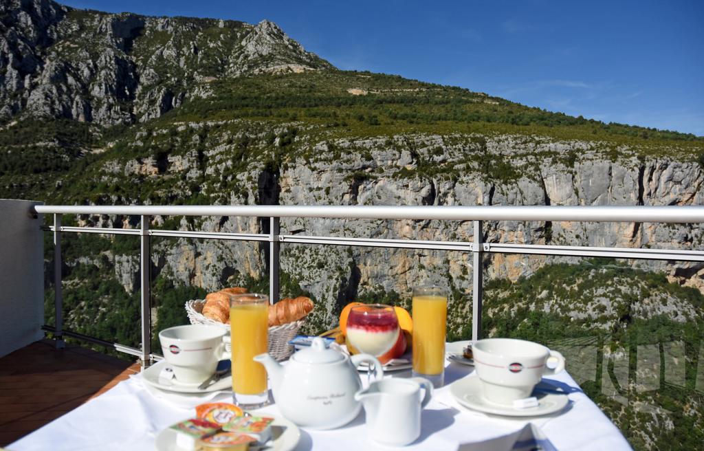 Hotel Grand Canyon Du Verdon Aiguines Exterior foto